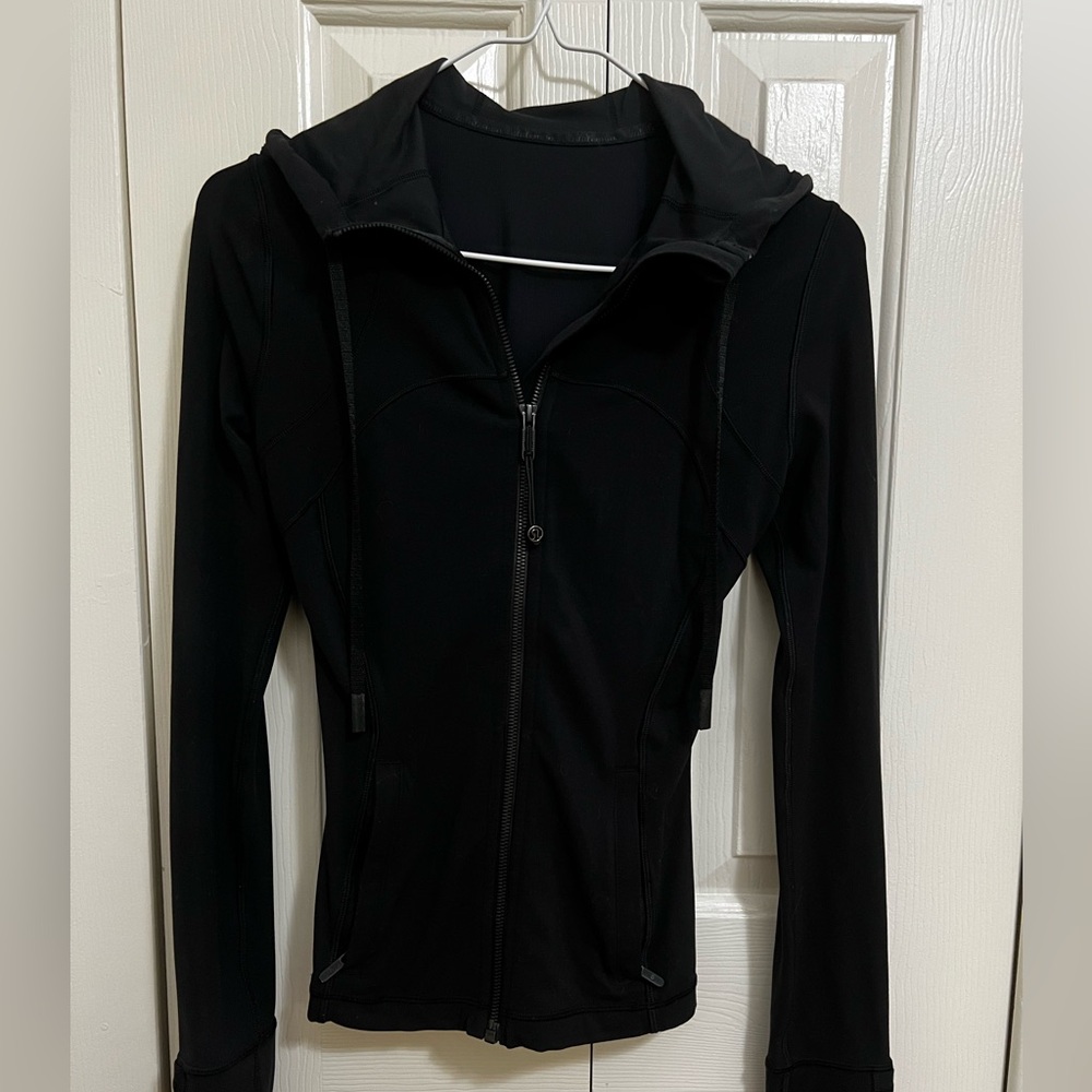 Women’s Lululemon Define Jacket Black Full-Zip Hoodie Size 2